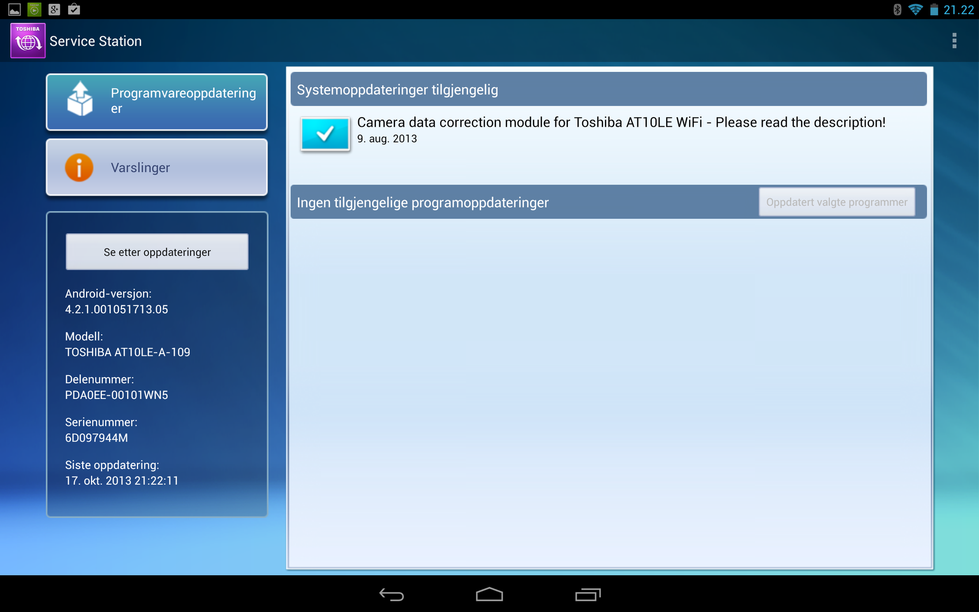 TEST Toshiba Excite Pro Teknologi og funksjoner Tek.no